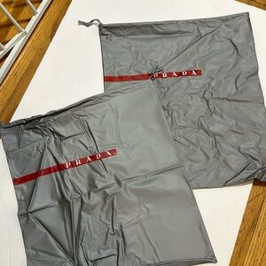 Set of 5 Prada pvc dusters